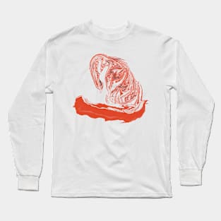 Swan Fantasy Creature Long Sleeve T-Shirt